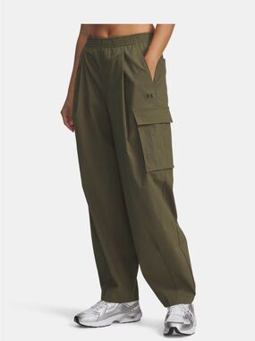 Under Armour Olive Wide-Leg Cargo Pants